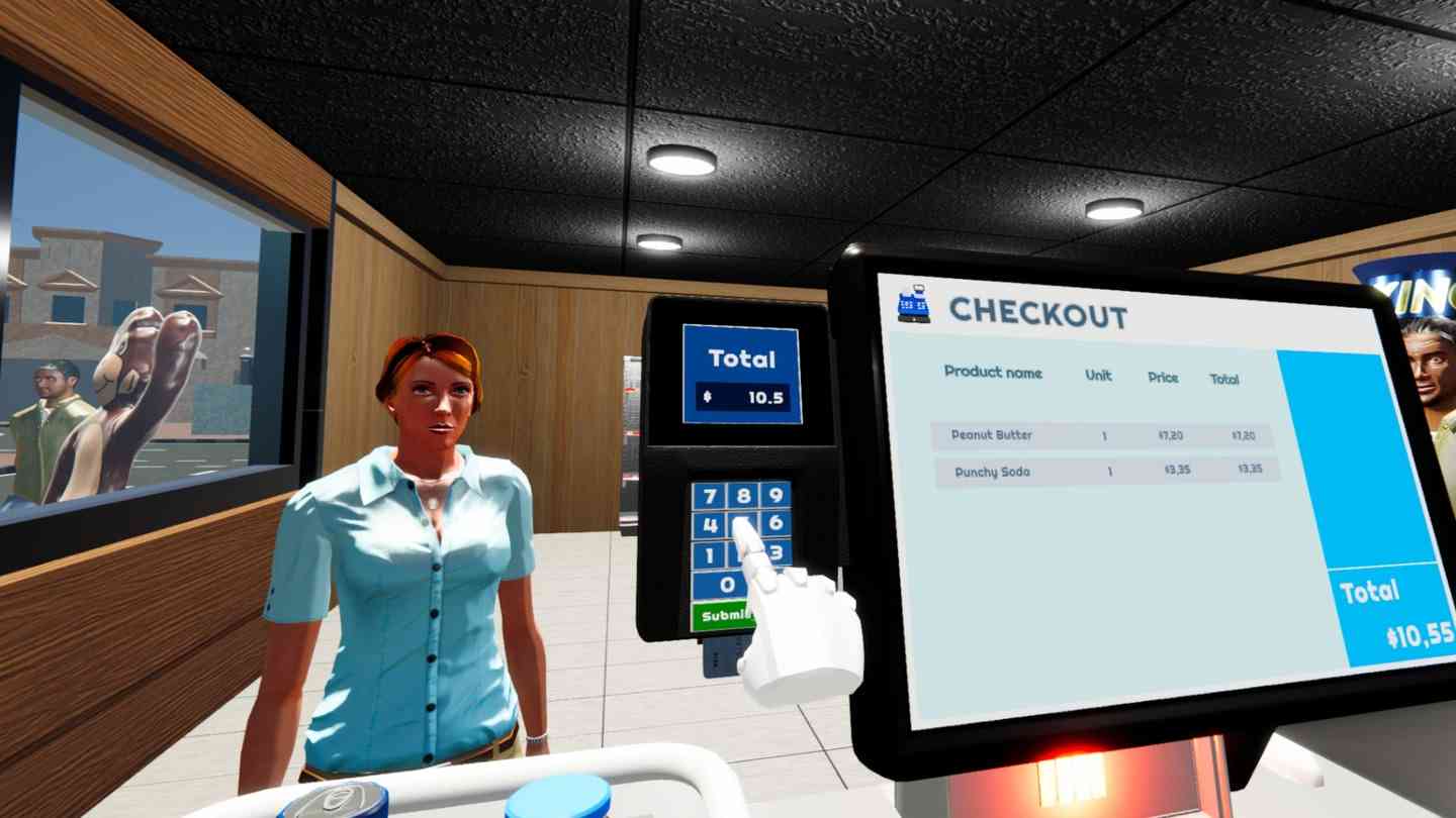 Oculus Quest 游戏《VR商店模拟器》VR Store Simulator