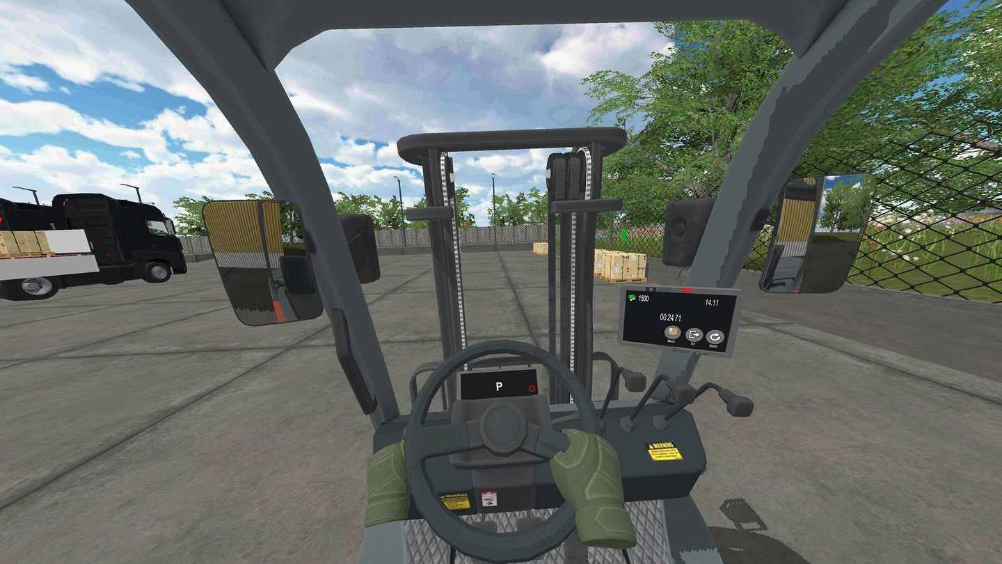 Oculus Quest 游戏《叉车驾驶模拟器 VR》Forklift Driving Simulator VR