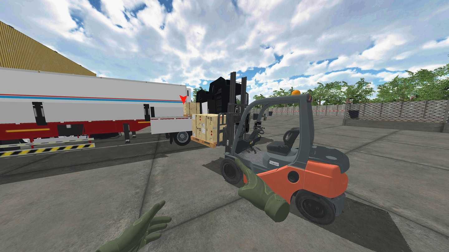 Oculus Quest 游戏《叉车驾驶模拟器 VR》Forklift Driving Simulator VR
