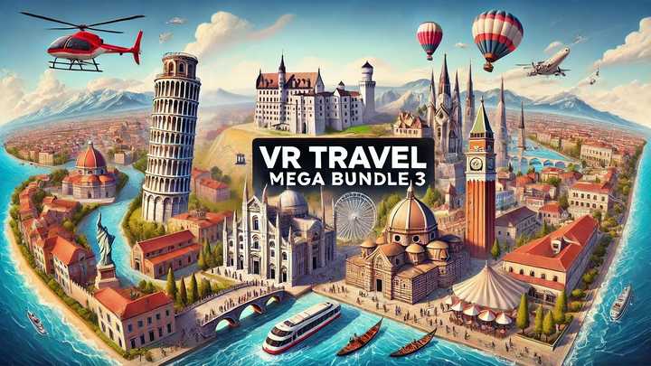 Meta Quest 应用《VR 旅行》Travel VR Mega - VRtravelX