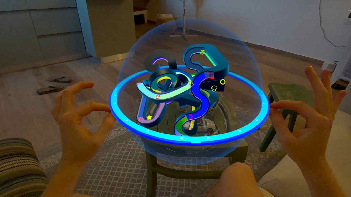 Oculus Quest 游戏《迷宫球》MazeBall