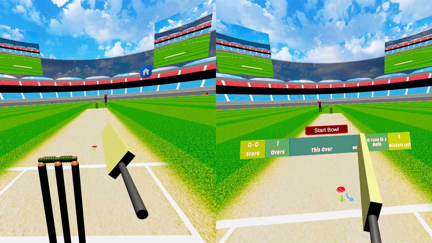Oculus Quest游戏《板球狂热终极版》Cricket Frenzy Ultimate | Bat like a Pro