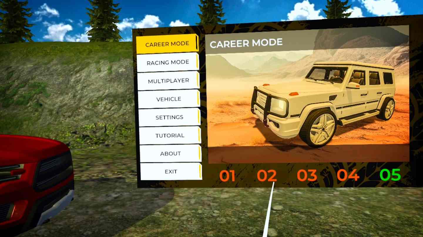 Oculus Quest 游戏《越野传奇 - 四轮驱动驾驶》Offroad Legends - 4x4 Driving Racing Game