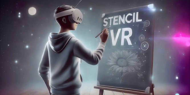 Meta Quest 游戏《模版笔画》Stencil VR-魔趣网精选