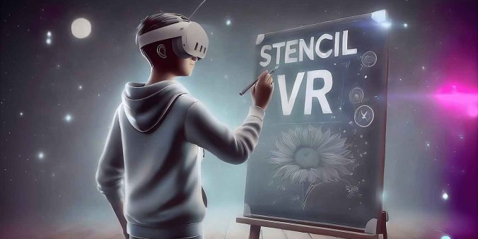 Meta Quest 游戏《模版笔画》Stencil VR-魔趣网精选