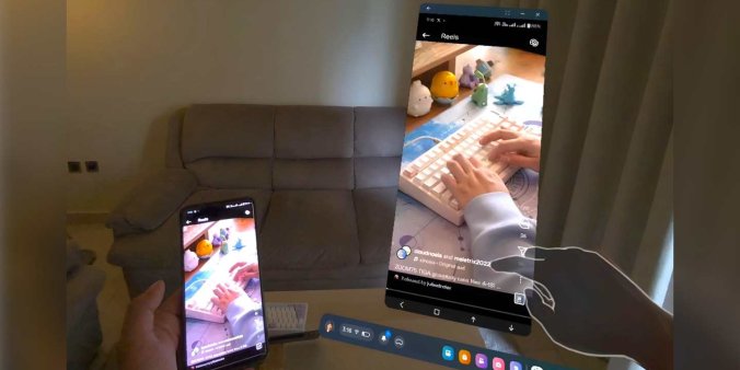 Oculus Quest 应用《空间电话：镜像与控制》Spatial Phone: Mirror Control – 安卓手机端版本 – 老版本-魔趣网精选