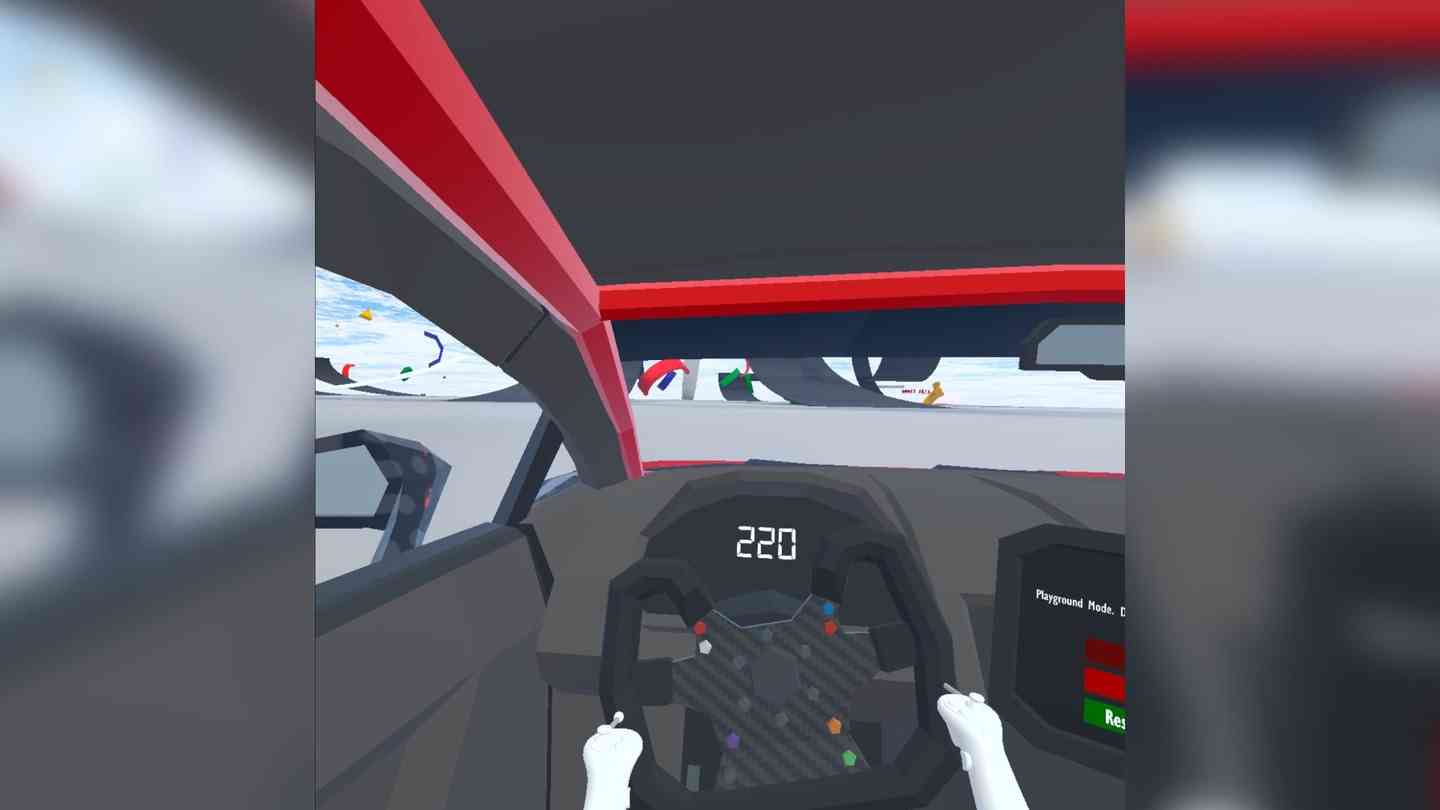Oculus Quest 游戏《空中特技赛车》Sky Stunt Racer