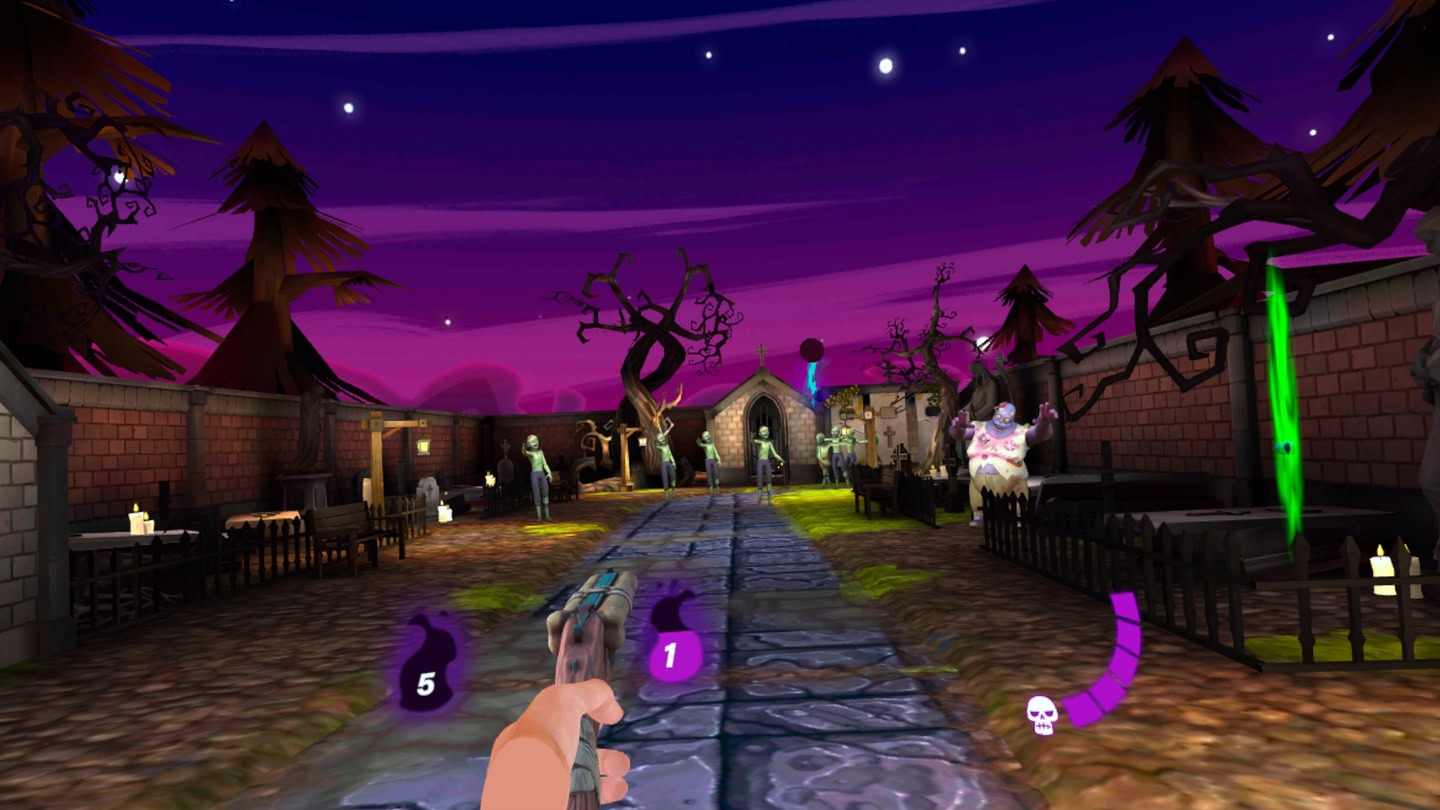 Oculus Quest 游戏《僵尸》Zombisco