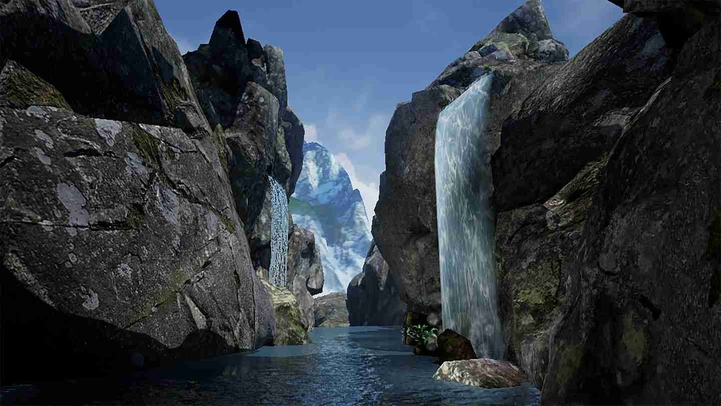 Oculus Quest 游戏《趣味瀑布》Relaxing Waterfalls