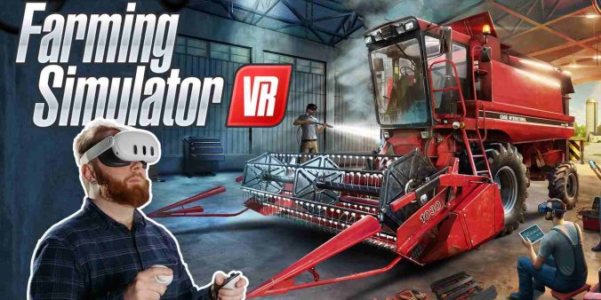 Oculus Quest 游戏《农场模拟器 VR》Farming Simulator VR-魔趣网精选
