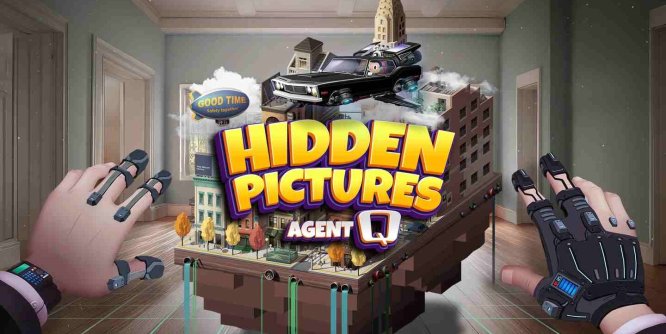 Meta Quest 游戏《隐藏的图片：特工Q》Hidden Pictures: Agent Q-魔趣网精选