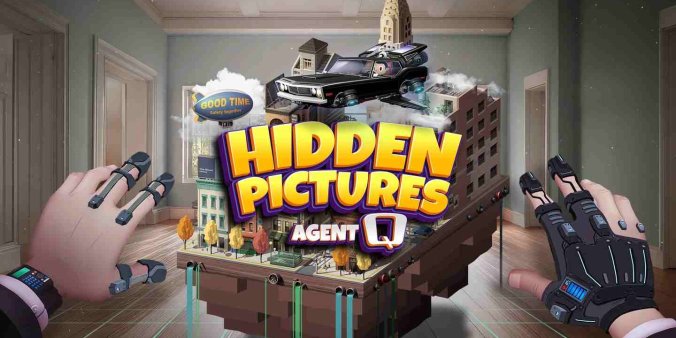 Meta Quest 游戏《隐藏的图片：特工Q》Hidden Pictures: Agent Q-魔趣网精选