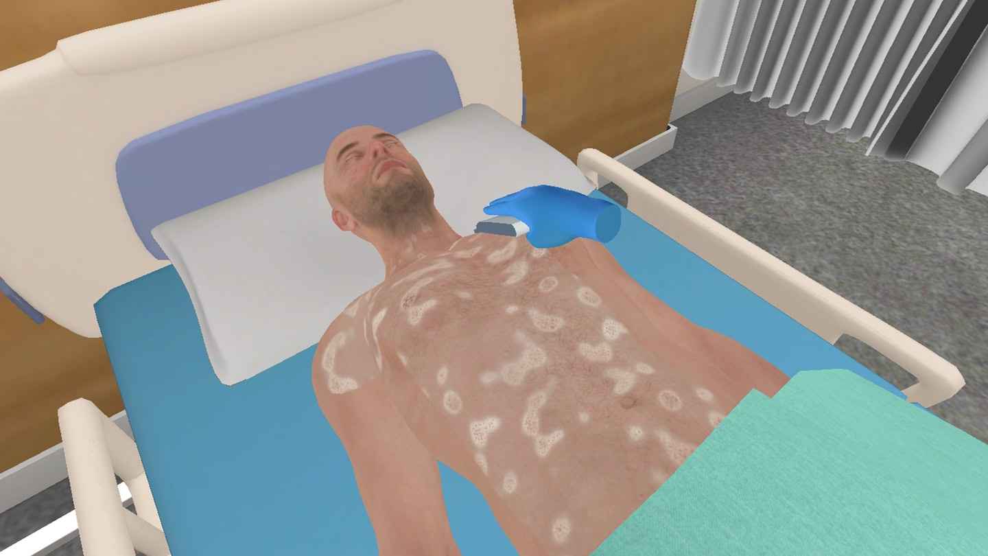 Meta Quest 游戏《Modified Bed Bath Simulator》改良型床上沐浴模拟器