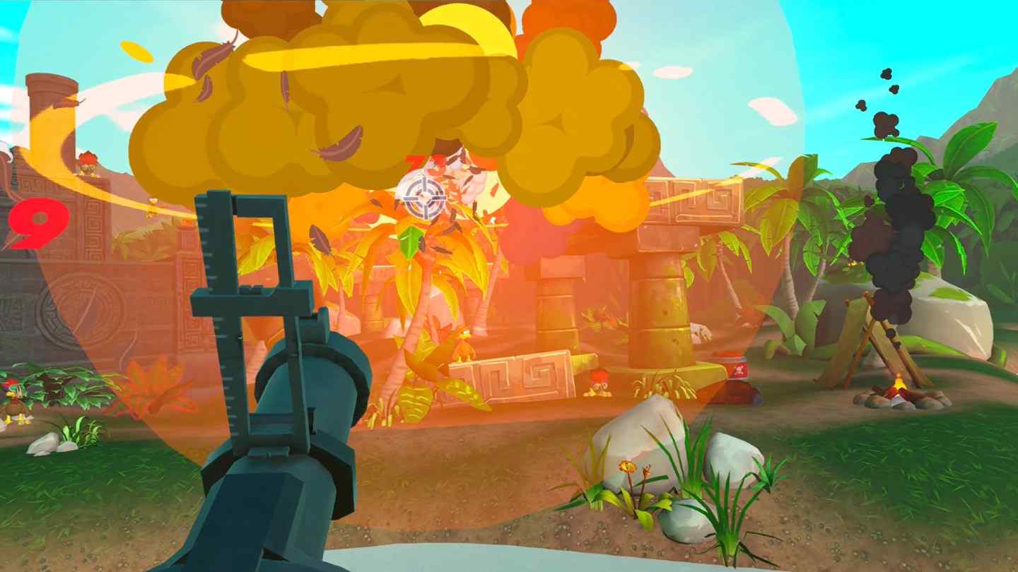 Oculus Quest 游戏《爆炸射鸡》Moorhuhn VR Blast
