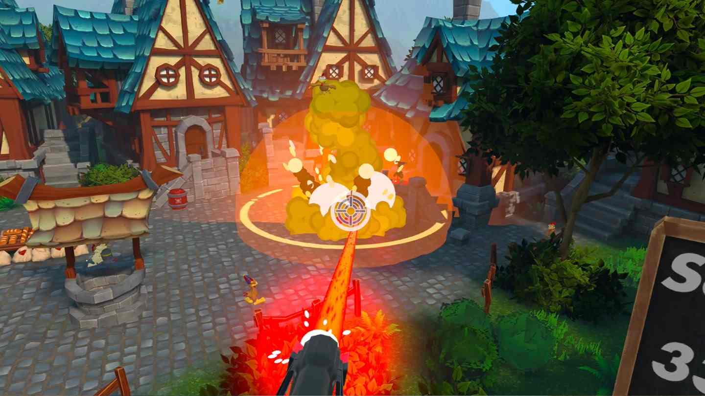 Oculus Quest 游戏《爆炸射鸡》Moorhuhn VR Blast