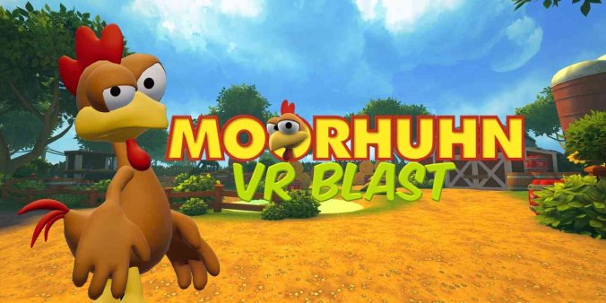 Oculus Quest 游戏《爆炸射鸡》Moorhuhn VR Blast-魔趣网精选