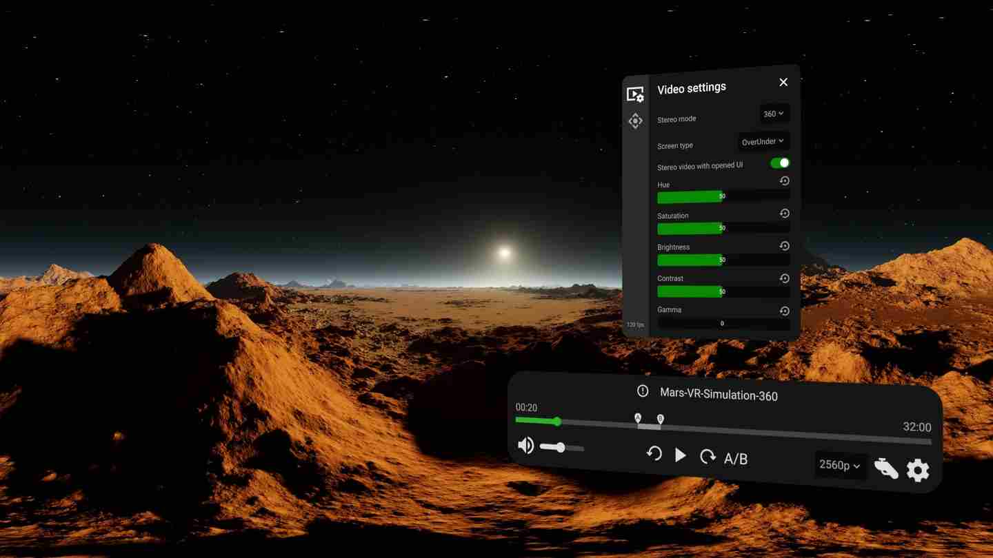 Meta Quest 应用《StartVR 视频播放器》StartVR Streaming Video Player