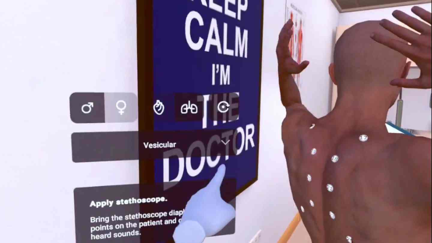Oculus Quest 游戏《听诊训练》Auscultation training