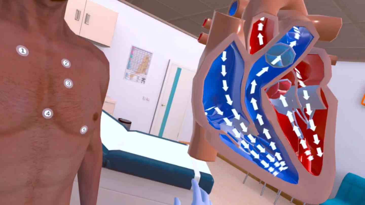 Oculus Quest 游戏《听诊训练》Auscultation training