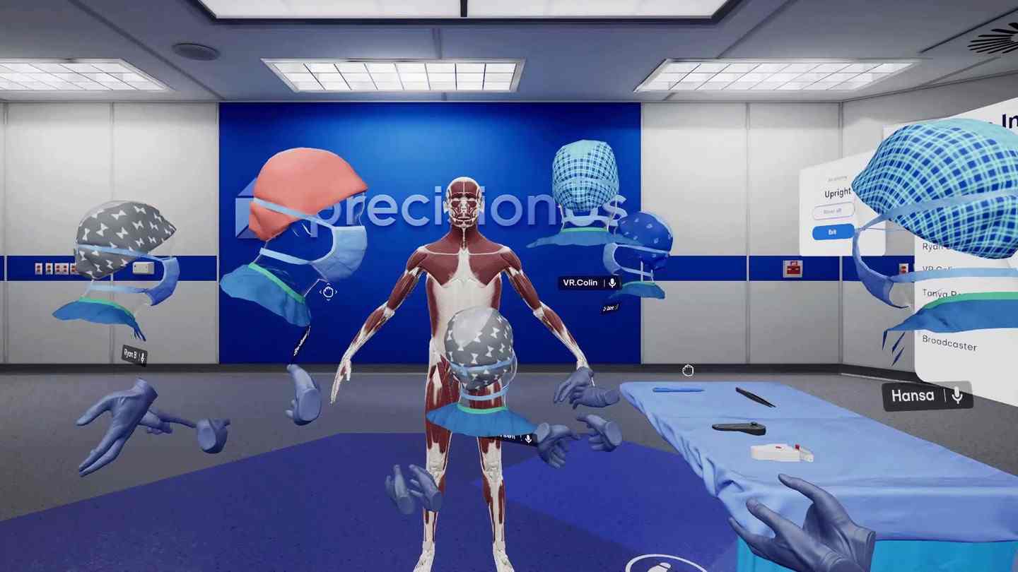 Oculus Quest 游戏《精密解剖学》BodyWorks Precision Anatomy