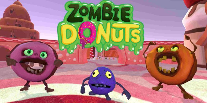 Oculus Quest 游戏《僵尸甜甜圈》Zombie Donuts-魔趣网精选
