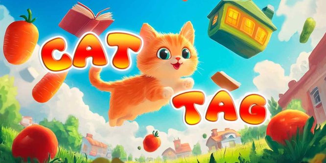 Meta Quest 游戏《跳跃的小猫猫》Cat Tag Jump Only UP-魔趣网精选