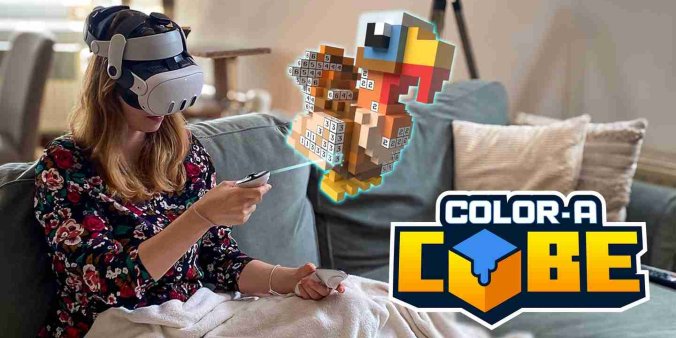 Meta Quest 游戏《颜色立方体》Color-A-Cube-魔趣网精选