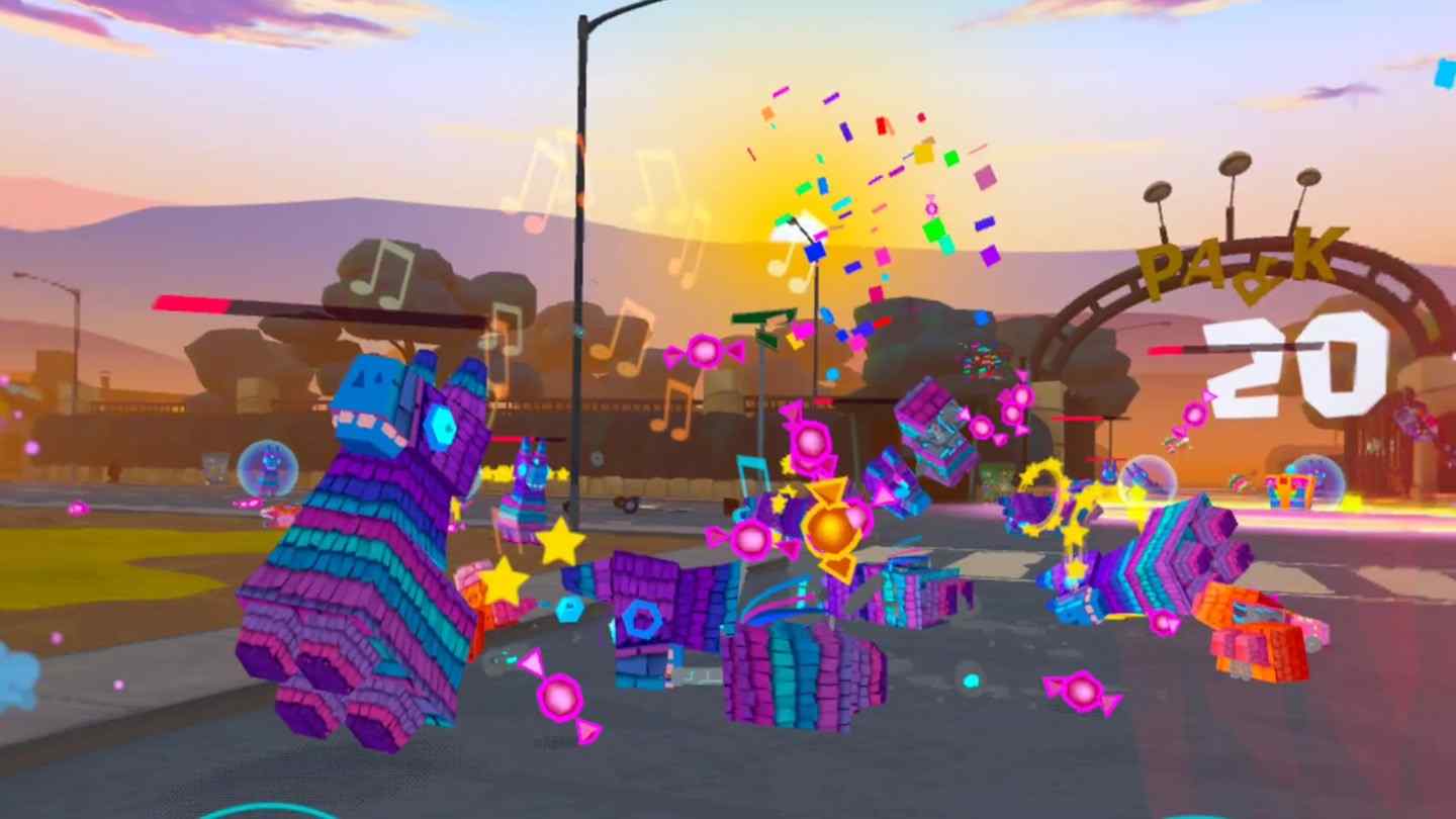 Oculus Quest 游戏《流氓皮纳塔》Rogue Pinatas- VRmageddon