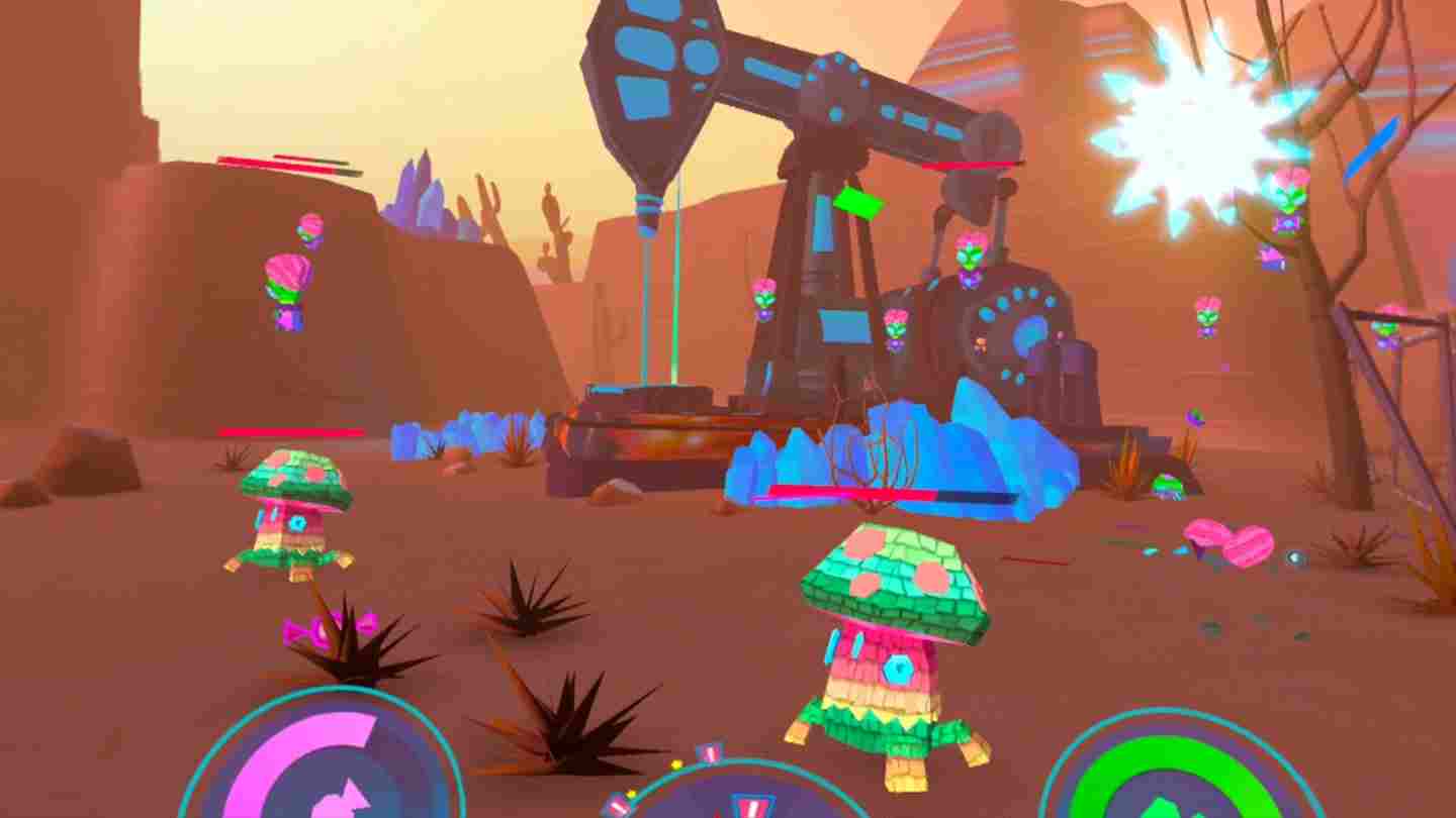 Oculus Quest 游戏《流氓皮纳塔》Rogue Pinatas- VRmageddon