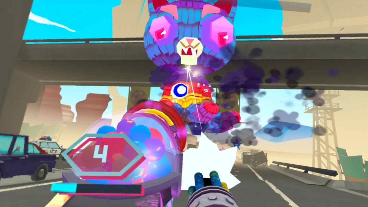 Oculus Quest 游戏《流氓皮纳塔》Rogue Pinatas- VRmageddon