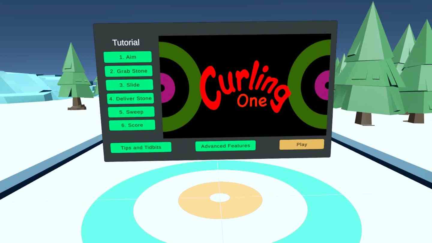 Meta Quest 游戏《冰壶一》Curling One