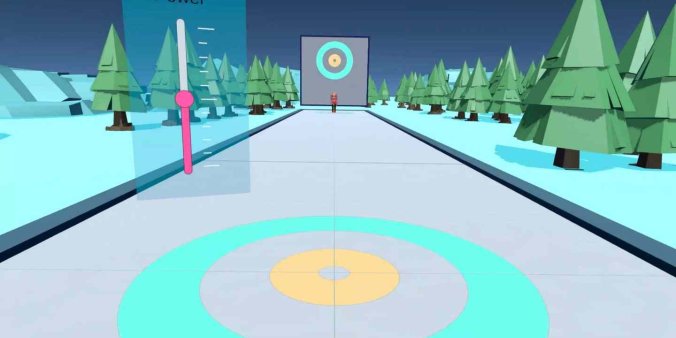 Meta Quest 游戏《冰壶一》Curling One-魔趣网精选