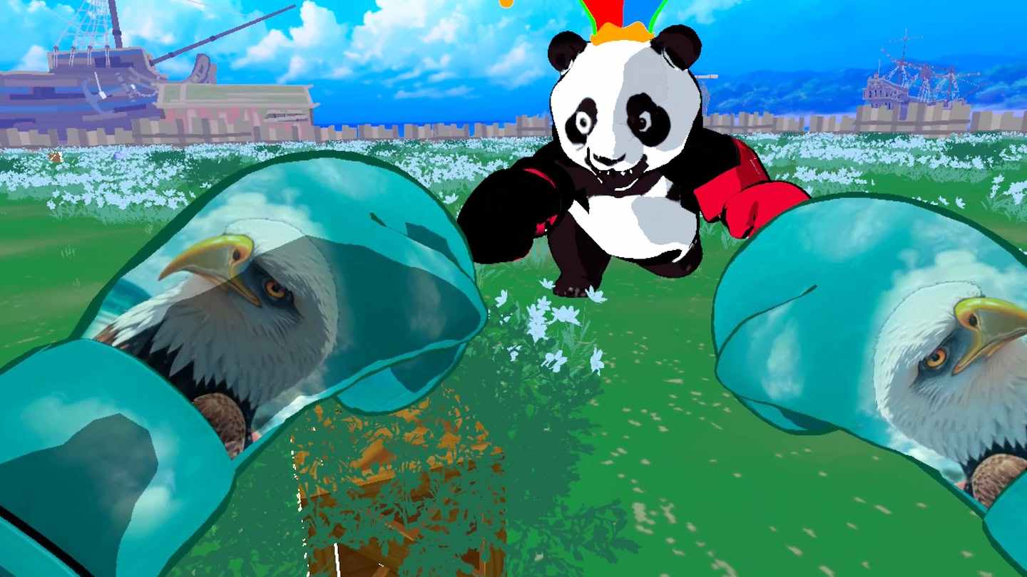 Meta Quest 游戏《熊猫拳击》Panda Boxing