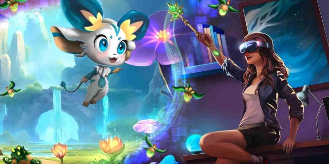 Meta Quest 游戏《魔法伙伴的相遇》MagicPals: Unexpected Encounter-魔趣网精选