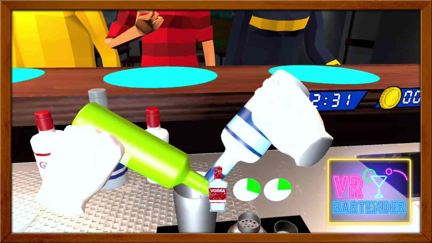 Meta Quest 游戏《调酒师》VR BARTENDER