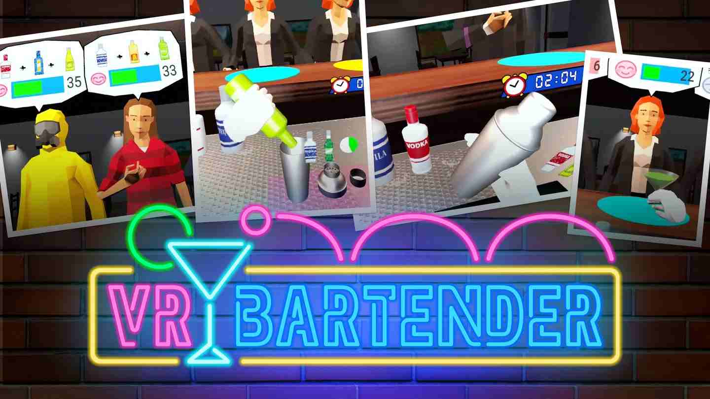 Meta Quest 游戏《调酒师》VR BARTENDER