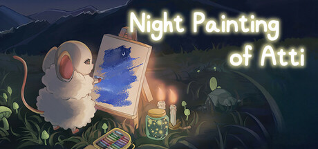 阿缇的夜晚画作（Night Painting of Atti）-魔趣网精选