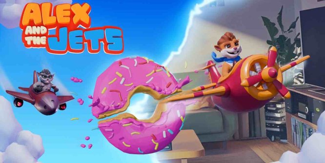 Meta Quest 游戏《亚历克斯和喷气机队》Alex and the Jets-魔趣网精选