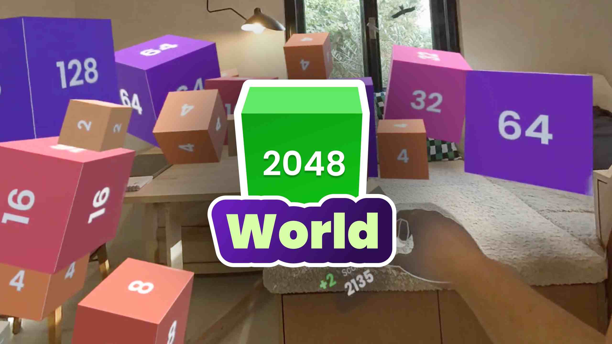 Meta Quest 游戏《2048世界》2048 World