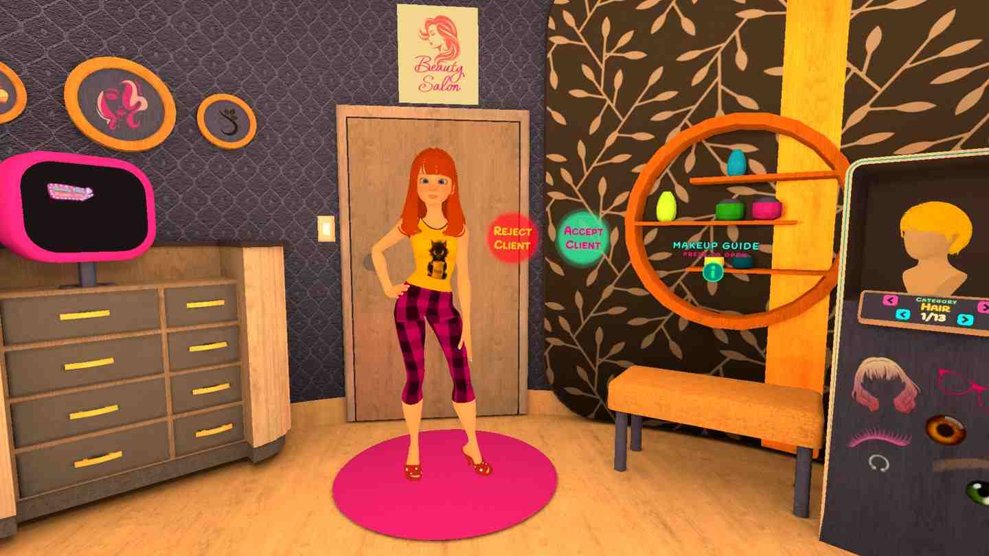 Meta Quest 游戏《美容院模拟器VR》Beauty Salon Simulator VR