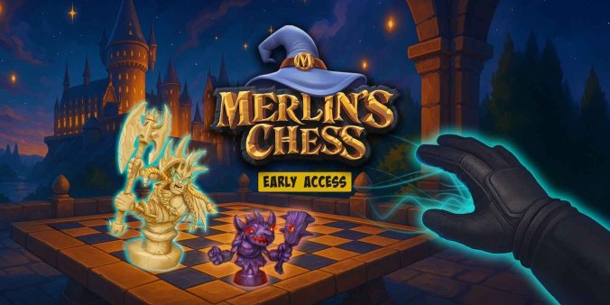 Meta Quest 游戏《梅林的象棋》Merlins Chess-魔趣网精选