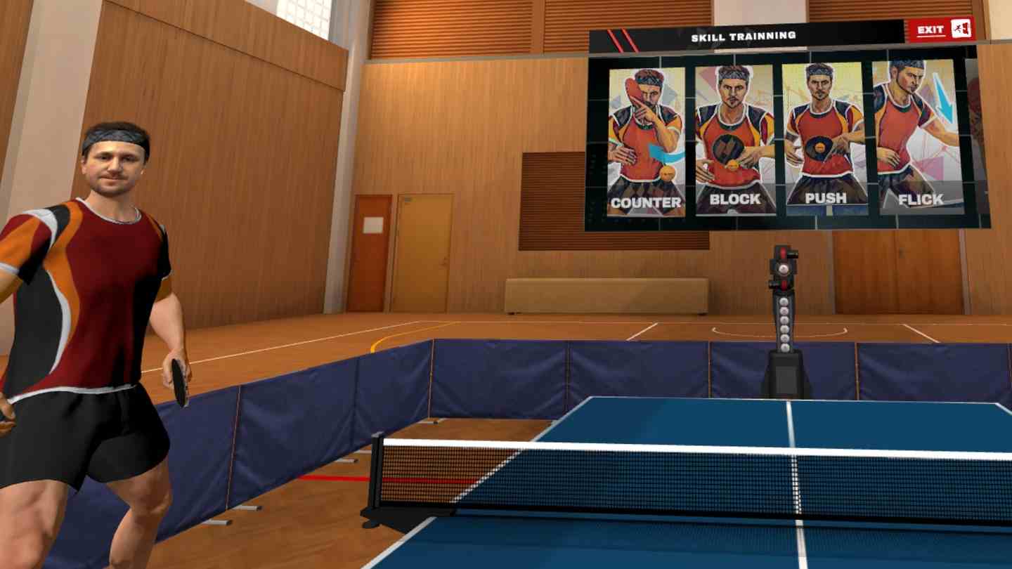Meta Quest 游戏《蒂莫·波尔 VR 乒乓球》Timo Boll VR Table Tennis