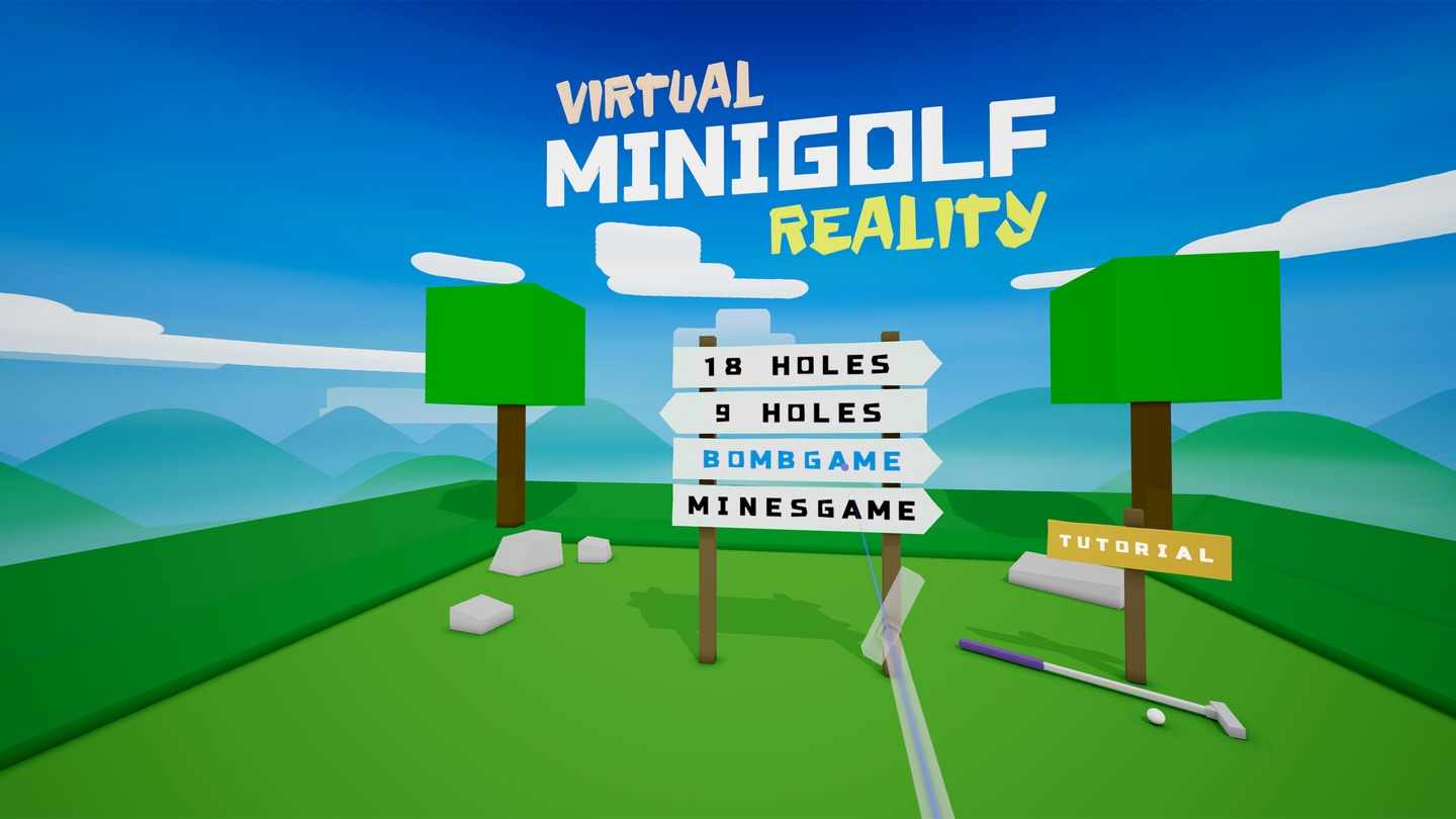 Meta Quest 游戏《虚拟迷你高尔夫》virtual MINIGOLF reality
