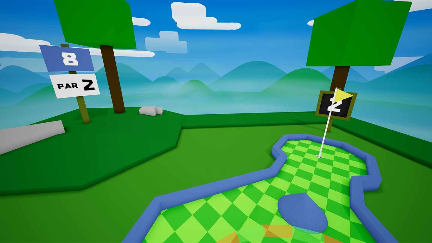 Meta Quest 游戏《虚拟迷你高尔夫》virtual MINIGOLF reality