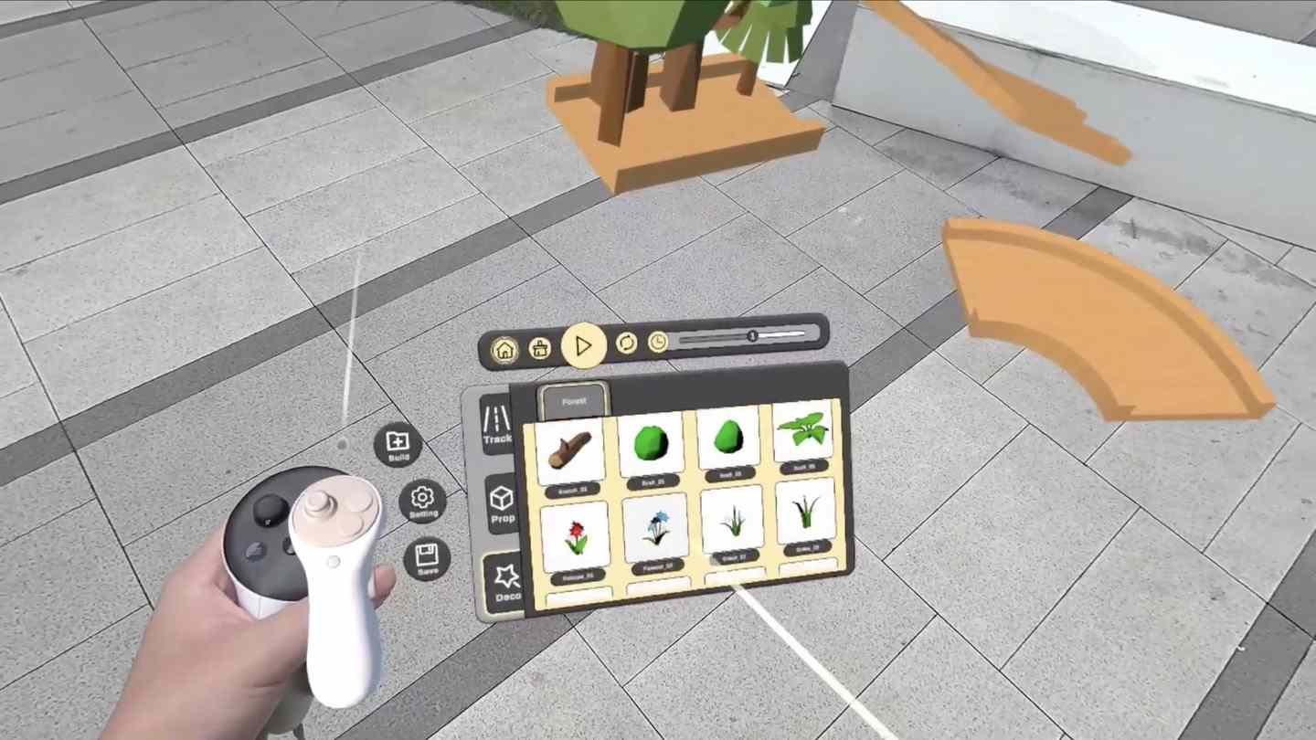 Meta Quest 游戏《自定义道路》Marblecraft