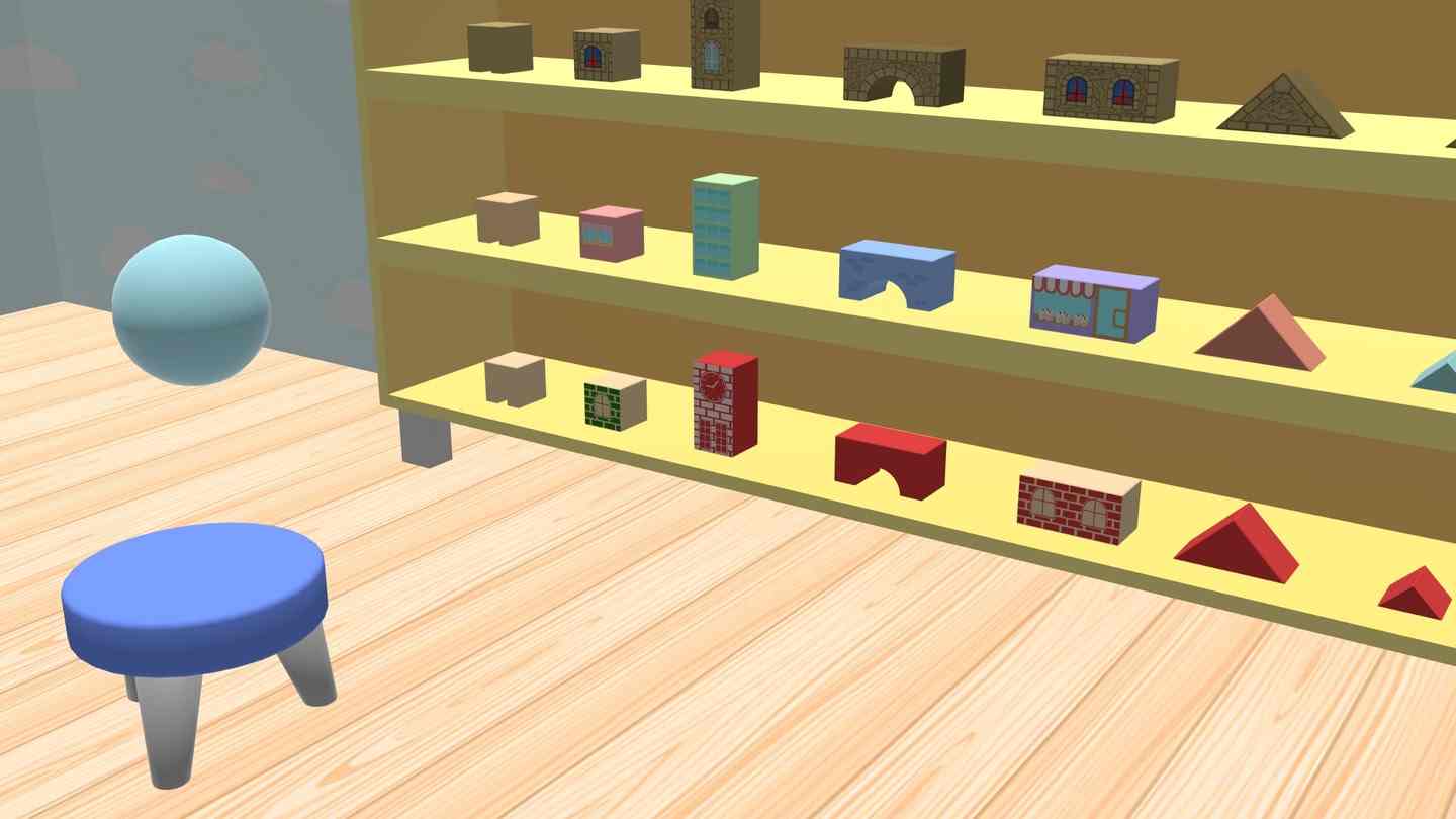 Meta Quest 游戏《木块VR》Wood Blocks VR