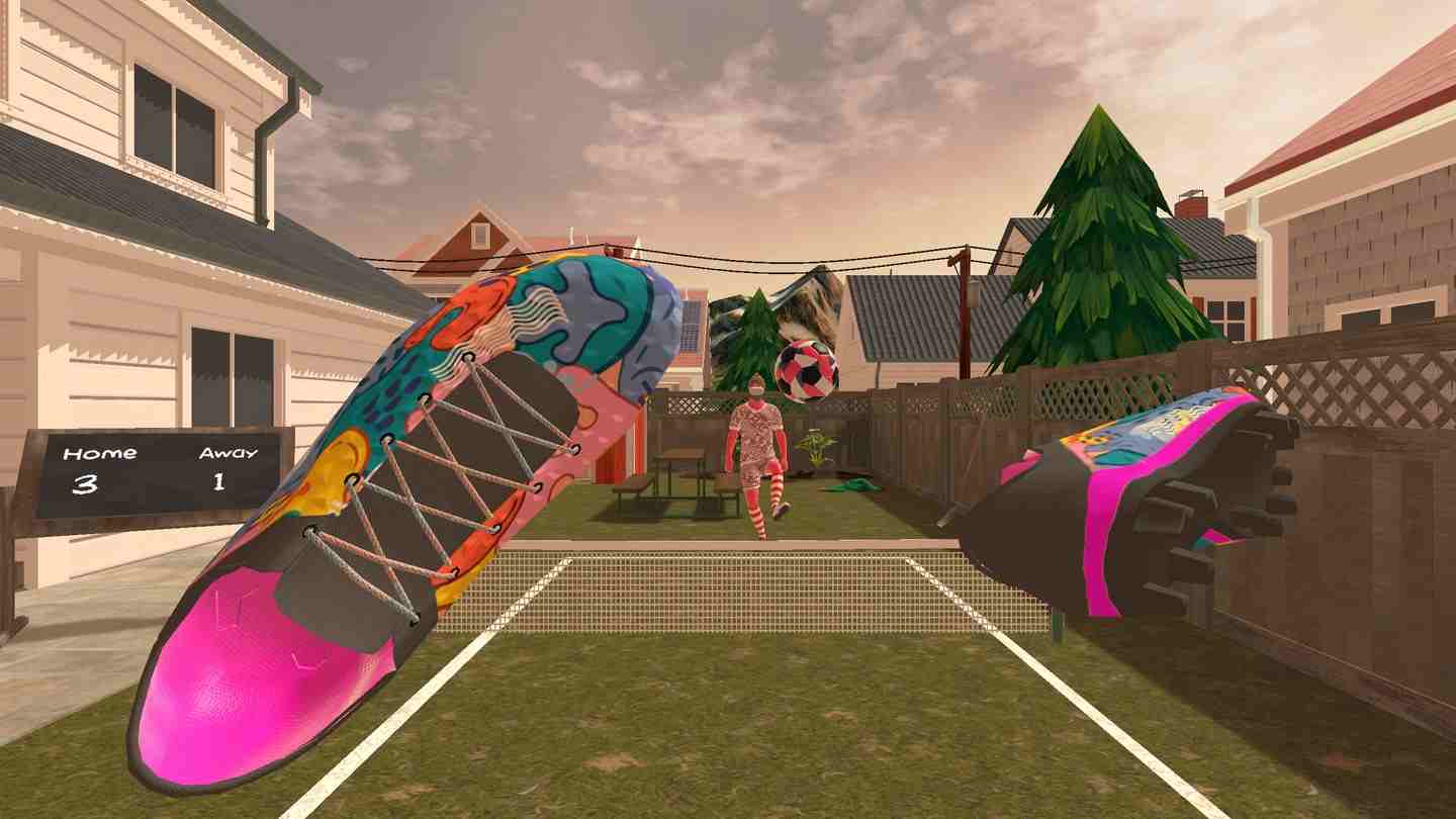 Meta Quest 游戏《后院踢球》Backyard Kickabout