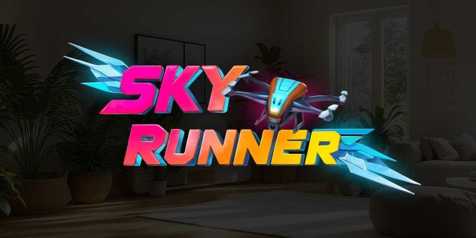 Meta Quest 游戏《天空跑者：无人机英雄》Sky Runner: Drone Hero-魔趣网精选