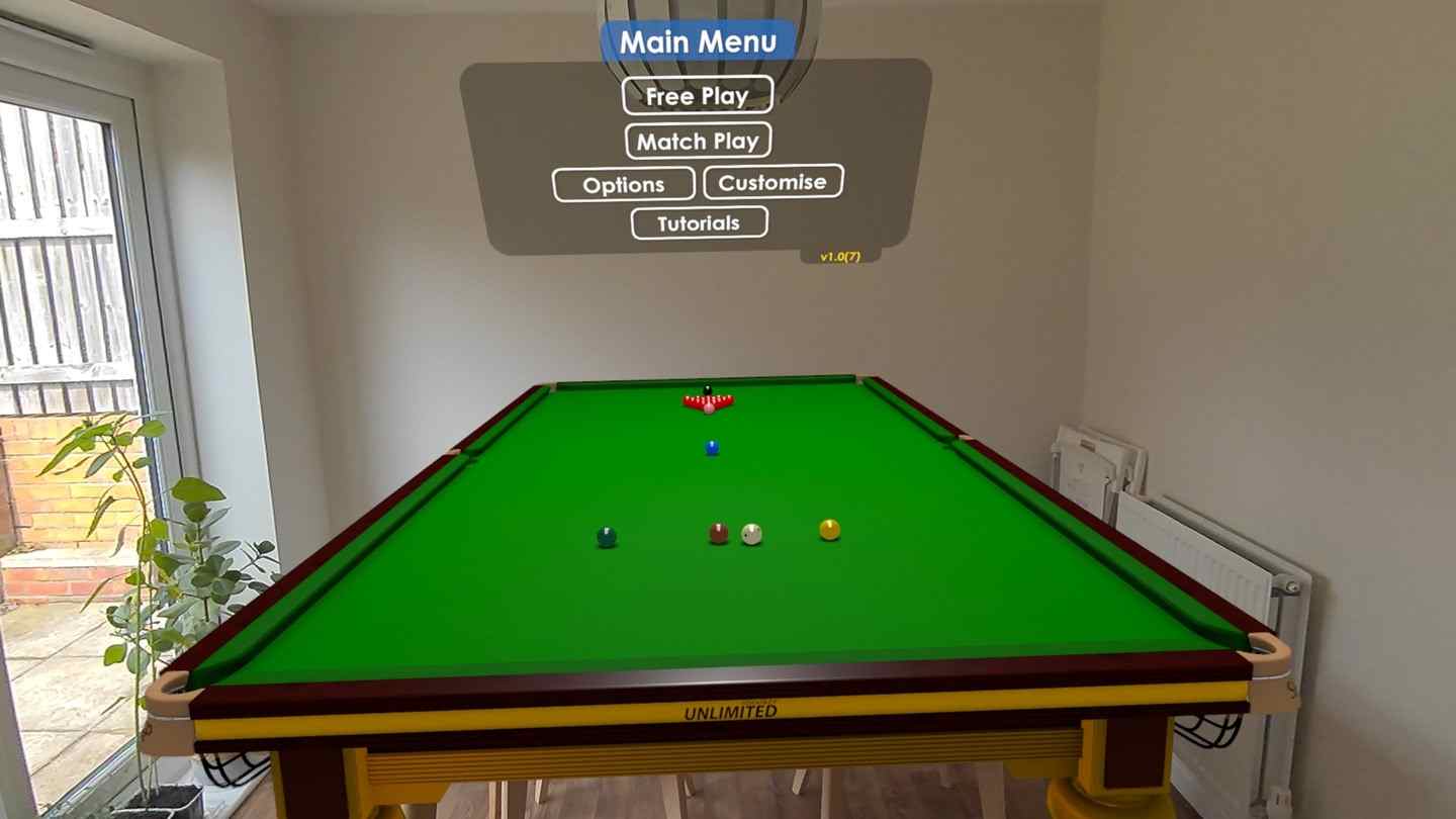 Meta Quest 游戏《无限斯诺克》Unlimited Snooker