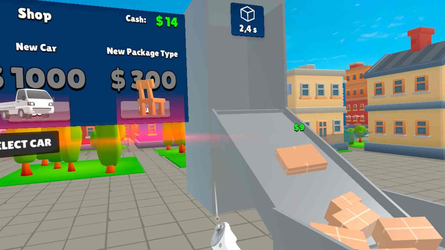 Meta Quest 游戏《VR快递大亨》VR Delivery Tycoon